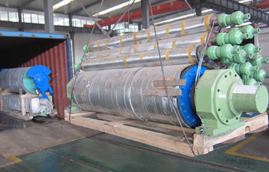 Congratulations to success installation of 2000/200 single-cylinder tissue paper machine successfully